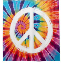 Peace Sign Tie-Dye