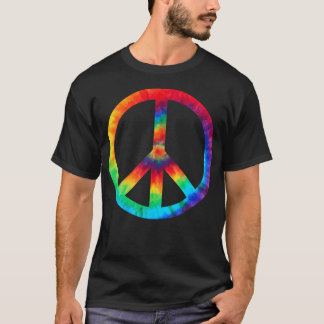 Peace Sign Tie Dye Hippies Christmas Shirts