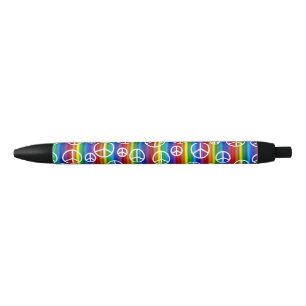 Peace Signs Bubbles Pen