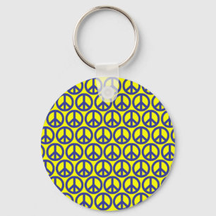 Peace Signs Keychain