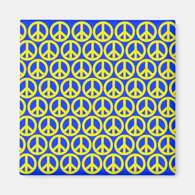 Peace Signs Magnet (Front)