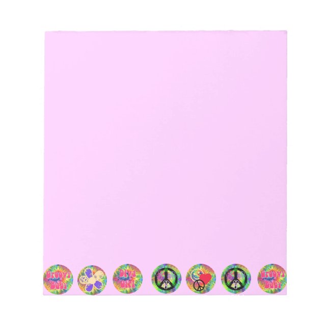 Peace Signs Notepad (Front)