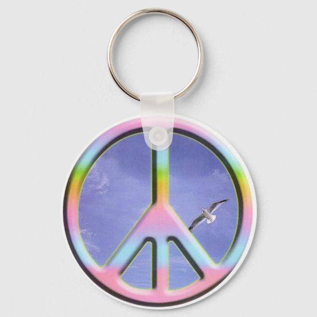 peace-sky keychain (Front)