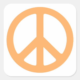 Peace Square Sticker