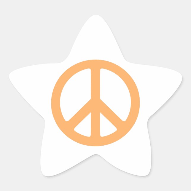 Peace Star Sticker (Front)