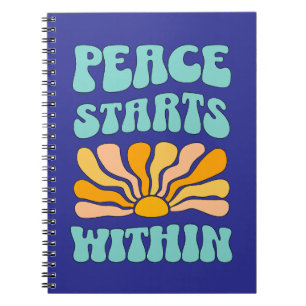 Peace Starts Within Notebook
