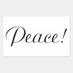 PEACE STICKER