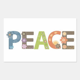Peace Sticker
