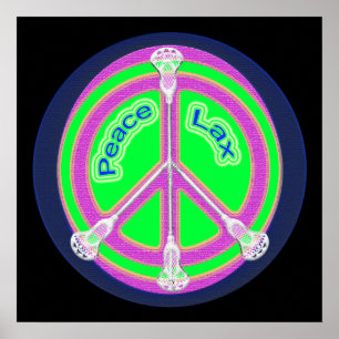 Peace Sticks Poster