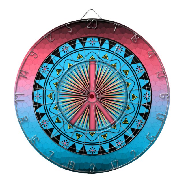 Peace ~ Sun Dartboard (Front)