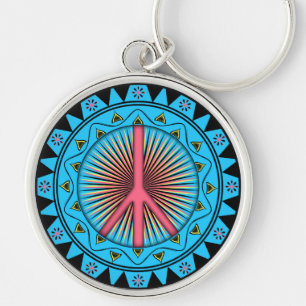 Peace ~ Sun Keychain