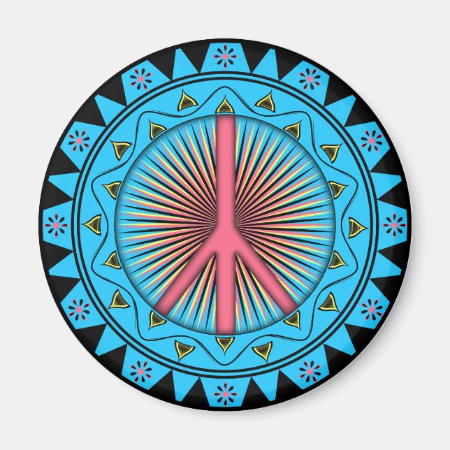 Peace ~ Sun Magnet (Front)