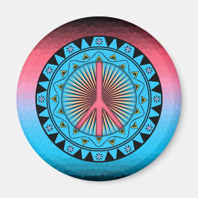 Peace ~ Sun Magnet (Front)