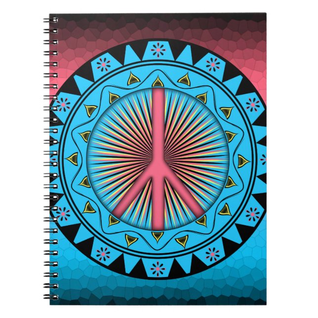 Peace ~ Sun Notebook (Front)