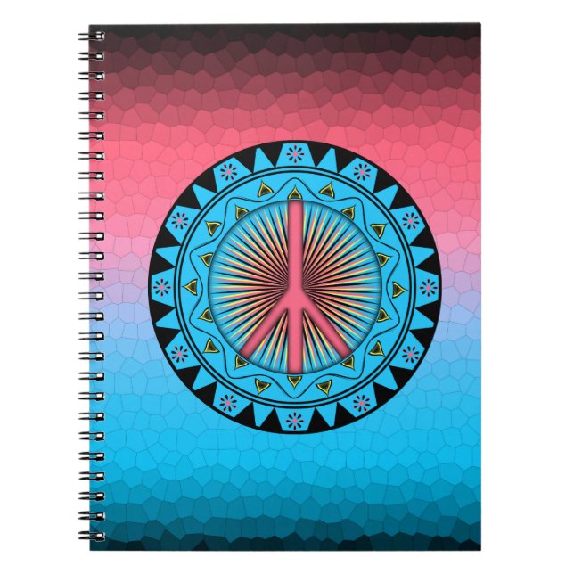Peace ~ Sun Notebook (Front)