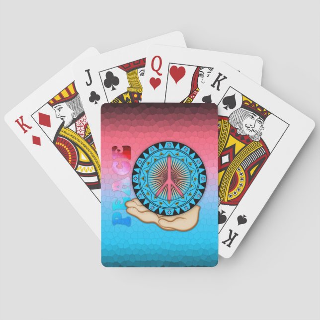 Peace ~ Sun Playing Cards (Back)