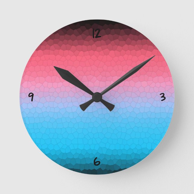 Peace ~ Sun Round Clock (Front)