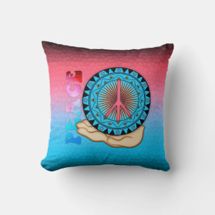 Peace ~ Sun Throw Pillow