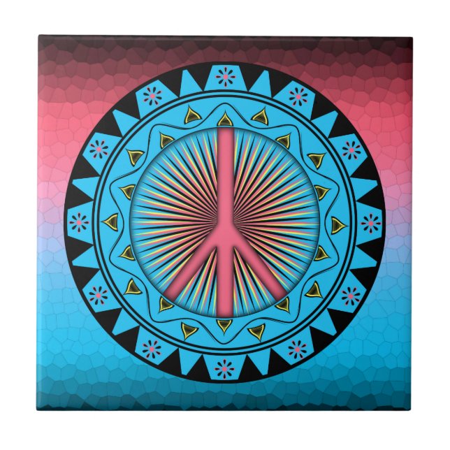 Peace ~ Sun Tile (Front)