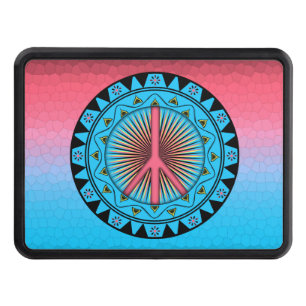 Peace ~ Sun Trailer Hitch Cover