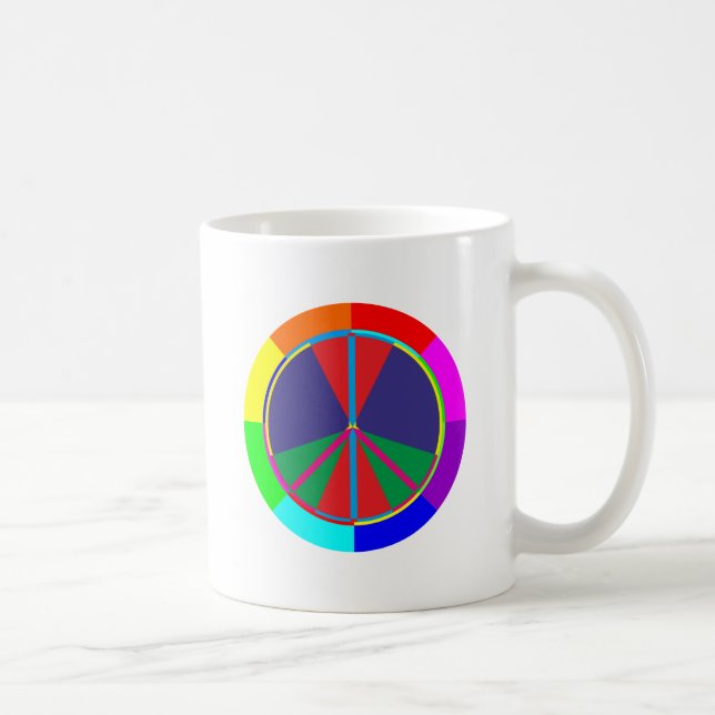 peace symbol coffee mug (Right)