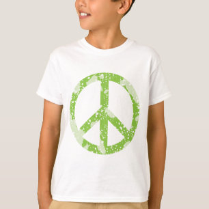 Peace Symbol (Green) T-Shirt
