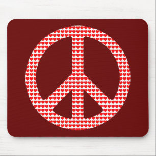Peace Symbol Mouse Pad