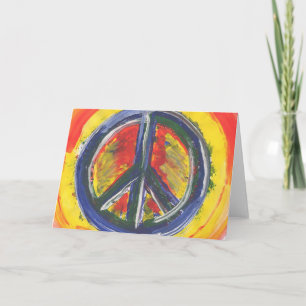 Peace symbol notecards