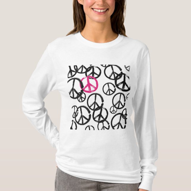 Peace symbol T-Shirt (Front)