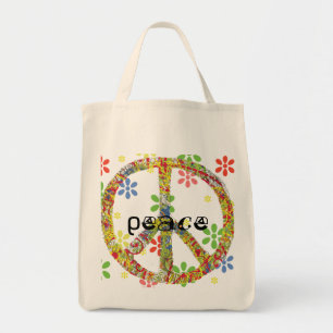 Peace Symbol Tote