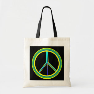 Peace Symbol Tote Bag