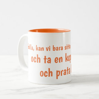 Peace Talks Coffee Mug