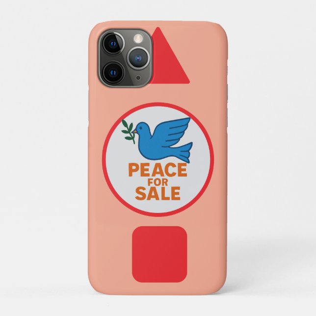 Peace theme designed phone cases (Back)
