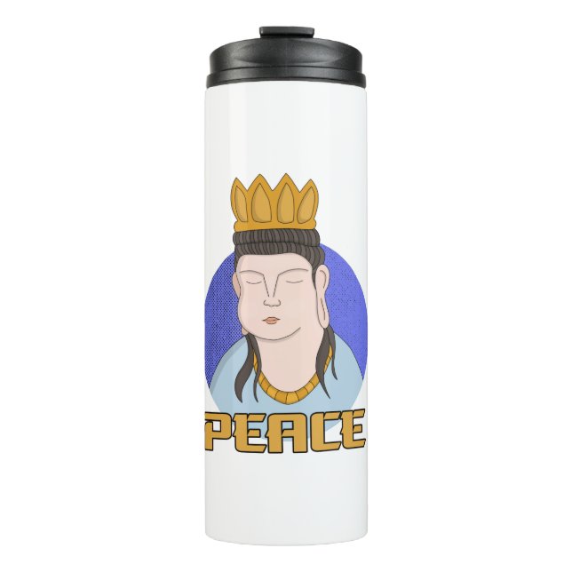 Peace Thermal Tumbler (Front)