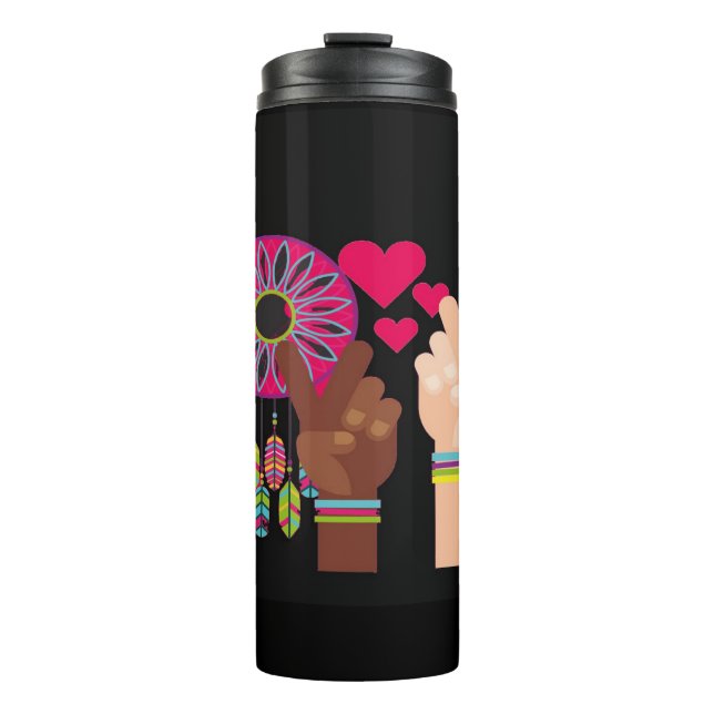 Peace Thermal Tumbler (Front)