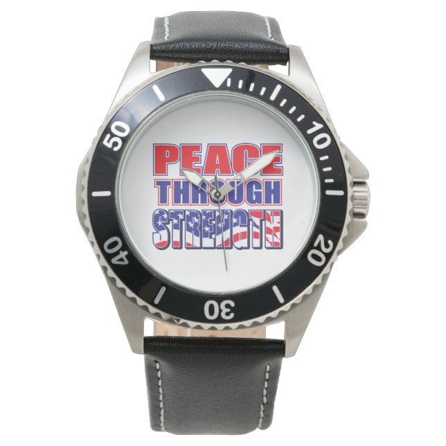 Peace through Strength Watch (Front)