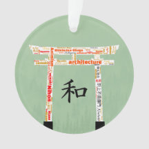 Peace Torii (en blanc)