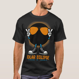 Peace Totality Solar Eclipse April 8 2024 Women Me T-Shirt