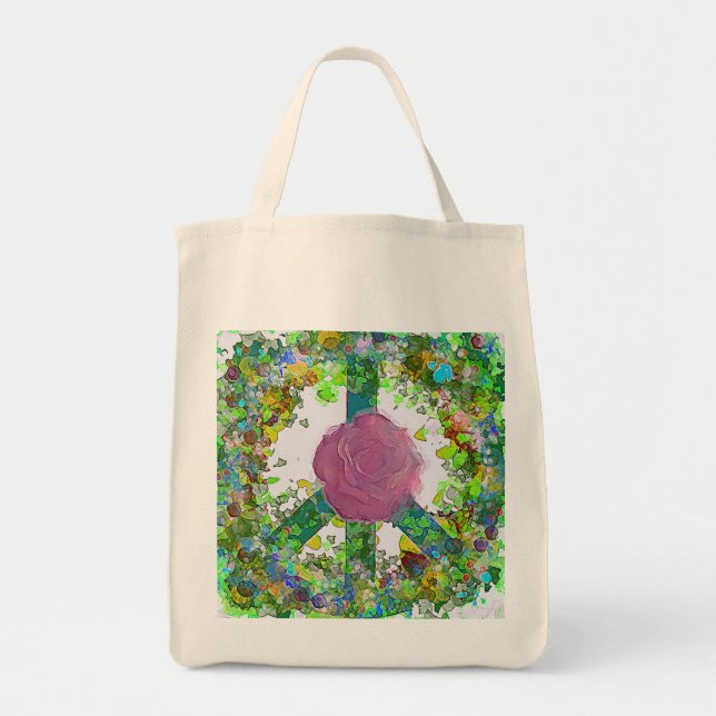 peace tote bag (Front)