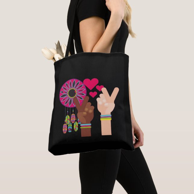 Peace Tote Bag  (Close Up)