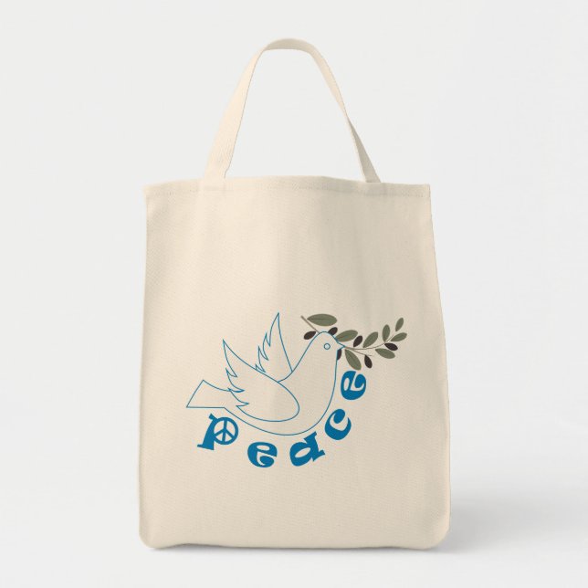 Peace Tote Bags (Front)