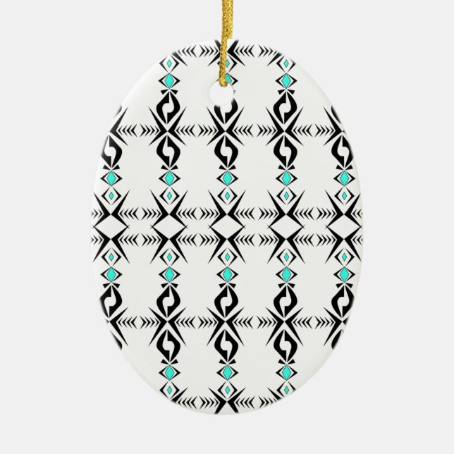 Peace ~ Tranquil Ceramic Ornament (Front)