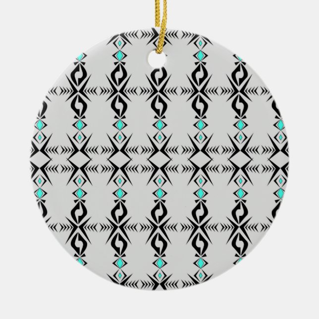Peace ~ Tranquil Ceramic Ornament (Front)