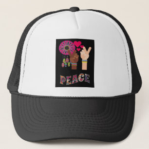 Peace Trucker Hat