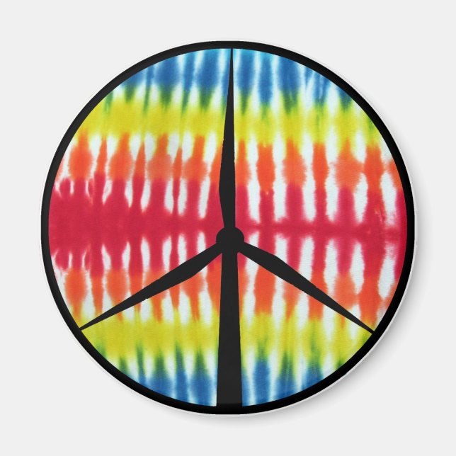 Peace Turbine Magnet (Front)