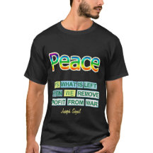 PEACE two sided shirt by Joseph Segal