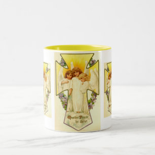 Peace Two-Tone Coffee Mug