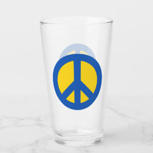 Peace Ukraine Glass