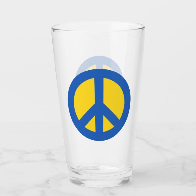 Peace Ukraine Glass (Front)