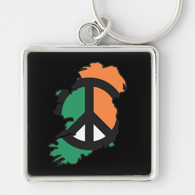 Peace United Ireland Keychain (Front)